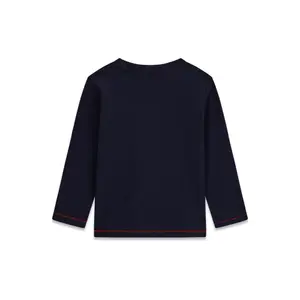 Long-sleeved T-shirt with children's logo Guess image-1