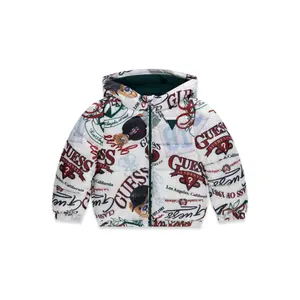Plumífero con capucha bebé Guess image-0