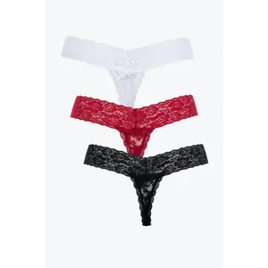 Höschen für Damen Guess Basic Lace (x3) image-1