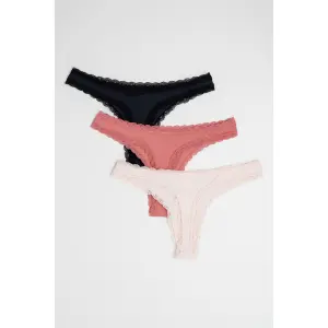 Microfibre women's knickers Guess (x3) image-4