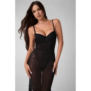 Lange gepolsterter Nachthemd für Frauen Guess Briseide image-2