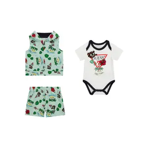 Baby boy jacket and bodysuit set Guess image-0