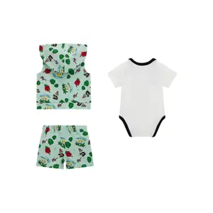 Baby boy jacket and bodysuit set Guess image-1