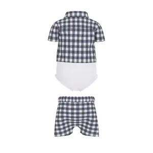 Baby boy t-shirt and shorts set Guess image-1