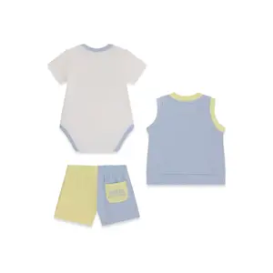 Baby boy jacket and bodysuit set Guess image-2