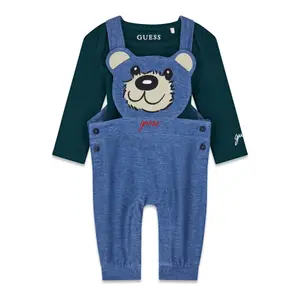 Ensemble body et denim bébé garçon Guess image-0