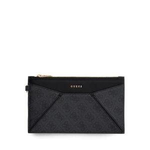 Zippered flat pouch for women Guess