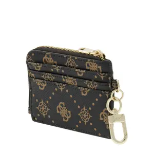 Reißverschlusstasche für Kreditkarten Damen Guess Emelie Logo image-1