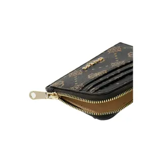 Reißverschlusstasche für Kreditkarten Damen Guess Emelie Logo image-2