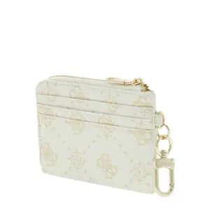 Reißverschlusstasche für Kreditkarten Damen Guess Emelie Logo image-1