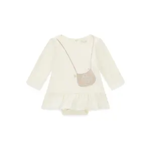 Baby girl bodysuit Guess Interlock image-0