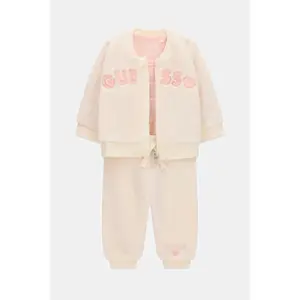 Baby Girl Long Sleeve Zip Top Set Guess image-1