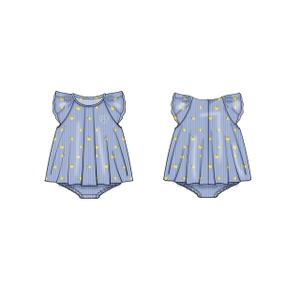Baby girl bodysuit Guess Poplin image-2