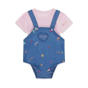Baby girl body and jumpsuit set Guess image-0