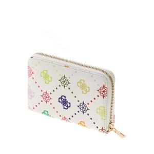 Medium zip wallet for women Guess Emelie Logo image-2