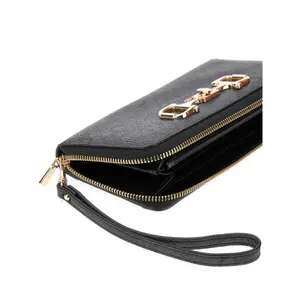 Női nagy zip pénztárca Guess Janie Logo image-4