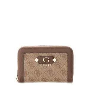 Double zip wallet for women Guess Lindsey image-0