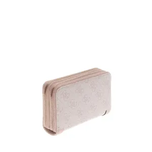 Double zip wallet for women Guess Lindsey image-2