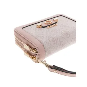 Double zip wallet for women Guess Lindsey image-3