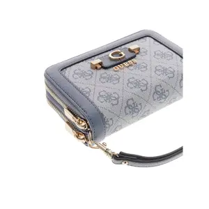 Double zip wallet for women Guess Lindsey image-3