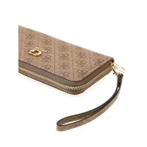 Women's zipped wallet Guess Coleen Logo Large image-3