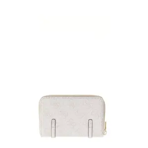 Damen Mittelgroßes Reißverschluss-Portemonnaie Guess Leona Logo image-1