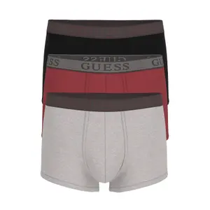 Stretch cotton boxer shorts Guess Joe (x3) image-1