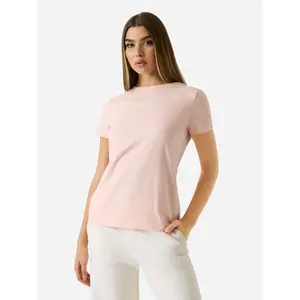 T-shirt met strasslogo voor vrouwen Guess image-1