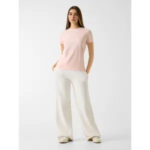 T-shirt met strasslogo voor vrouwen Guess image-2