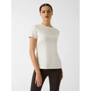 T-shirt met strasslogo voor vrouwen Guess image-1