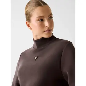 Women's stand-up collar sweatshirt Guess image-5