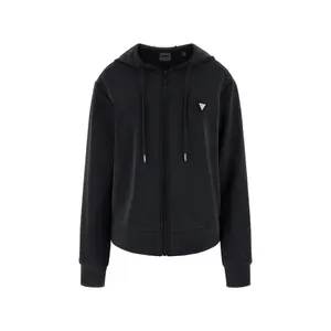 Hætte sweatshirt i neopren til kvinder Guess image-1