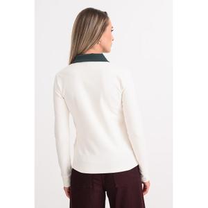 Women's long-sleeved polo shirt Guess Fabia image-1
