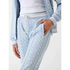 Logo Jogginghose aus Scuba für Damen Guess image-4