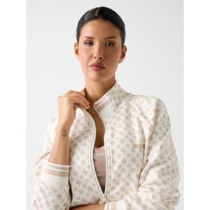 Dames sweatshirt met volledige rits Guess Aggie image-3