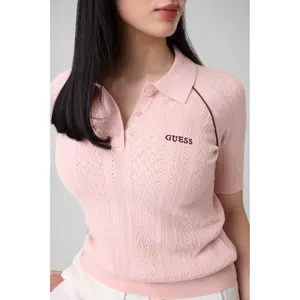 Women's polo shirt Guess Rose image-5