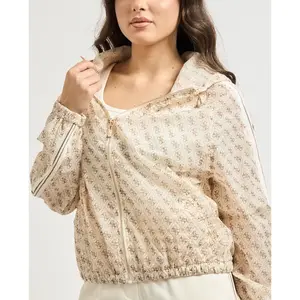 Women's zip-up hooded jacket Guess Nikla image-1
