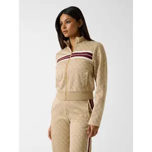 Damessweatshirt met rits Guess Jacquard 4G image-1