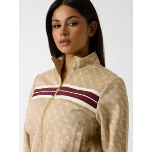 Damessweatshirt met rits Guess Jacquard 4G image-4
