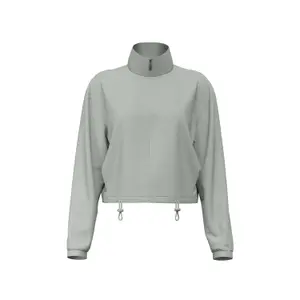 Women's Cropped Full Zip Jacket Guess Selene image-0