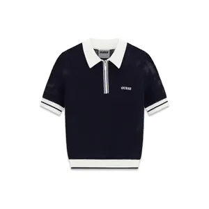 Polo mezza zip donna Guess Gabry