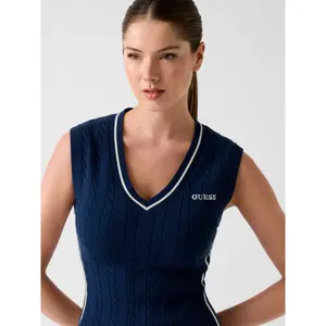 Women's mesh dress Guess image-4