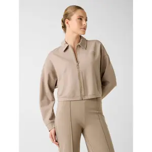 Women's cropped zip-up jacket Guess image-1