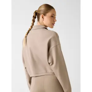 Women's cropped zip-up jacket Guess image-2