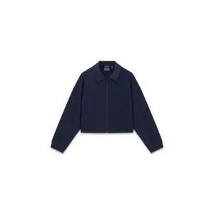 Women's cropped zip-up jacket Guess image-0