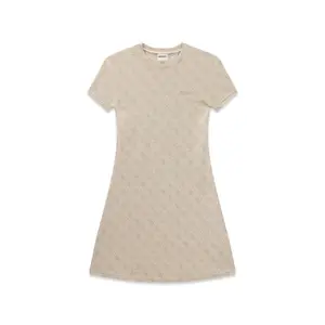 Women's Jacquard T-Shirt Dress Guess 4G image-0