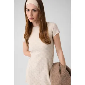 Women's Jacquard T-Shirt Dress Guess 4G image-4