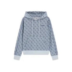 Sudadera con capucha de jacquard mujer Guess 4G