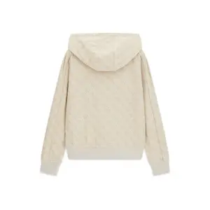 Felpa con cappuccio jacquard donna Guess 4G image-1
