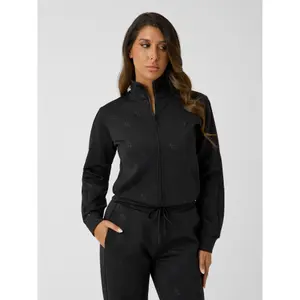 Women's full-zip sweatshirt Guess Calista 4G image-1